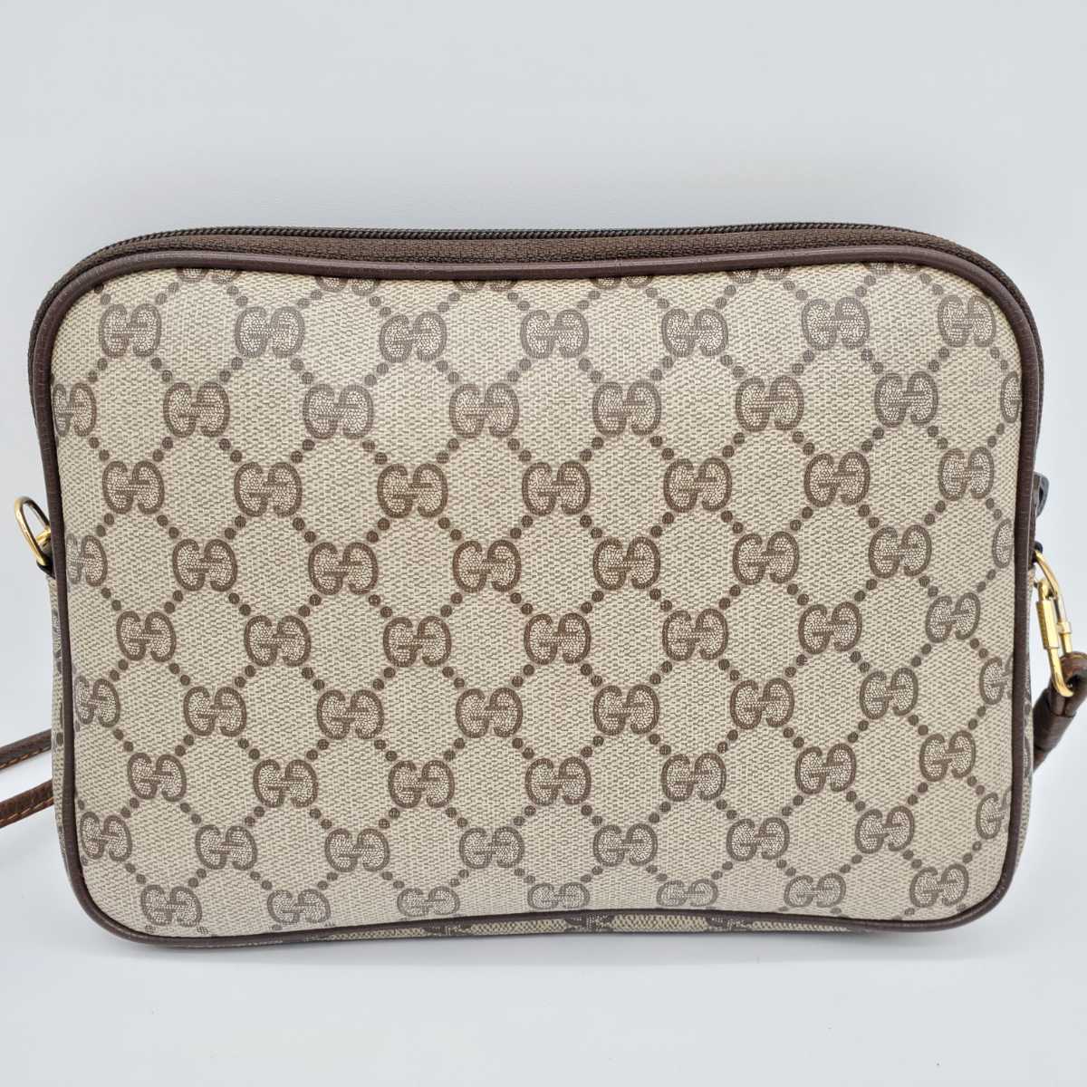 10％OFF】 【美品】GUCCI オールドグッチPVC ショルダーバッグ 斜