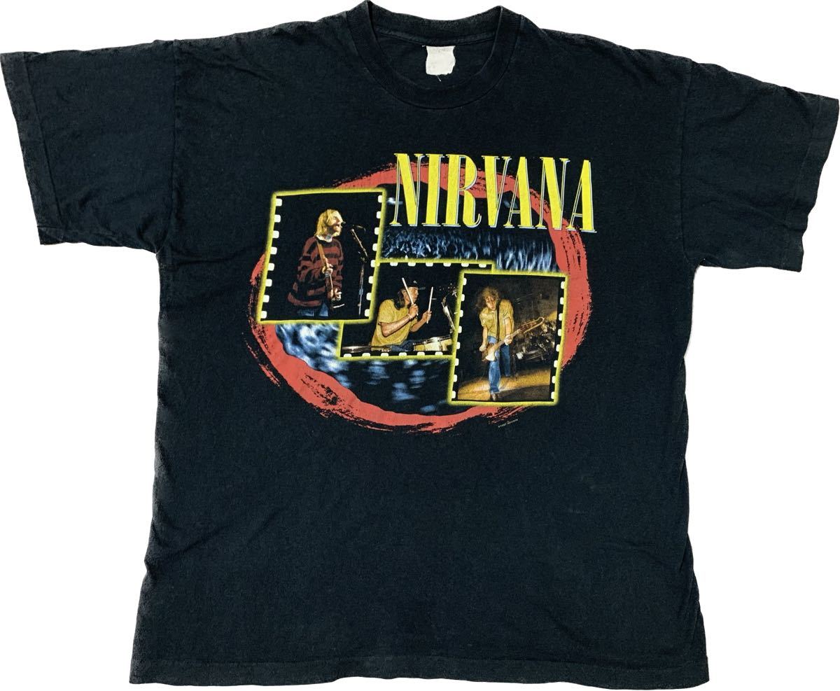 眼球 解剖図 Tシャツ 人体模型 アイボール NIRVANA カートコバーン-