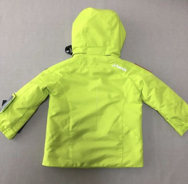  новый товар * не использовался Phoenix ребенок лыжи одежда верх и низ в комплекте 110 желтый зеленый 