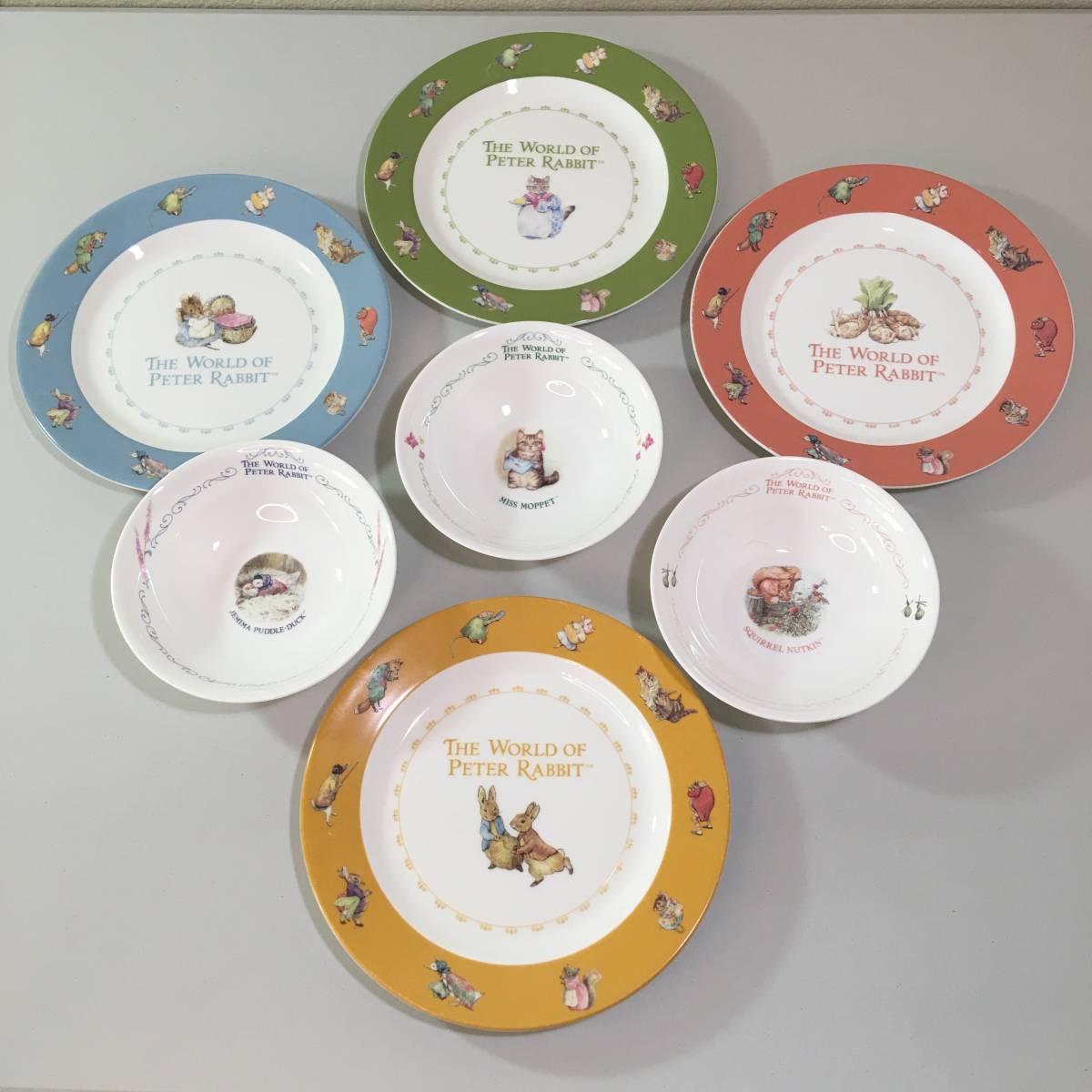 までの ピーターラビットコレクション 限定版テーブルウェア ョンマット