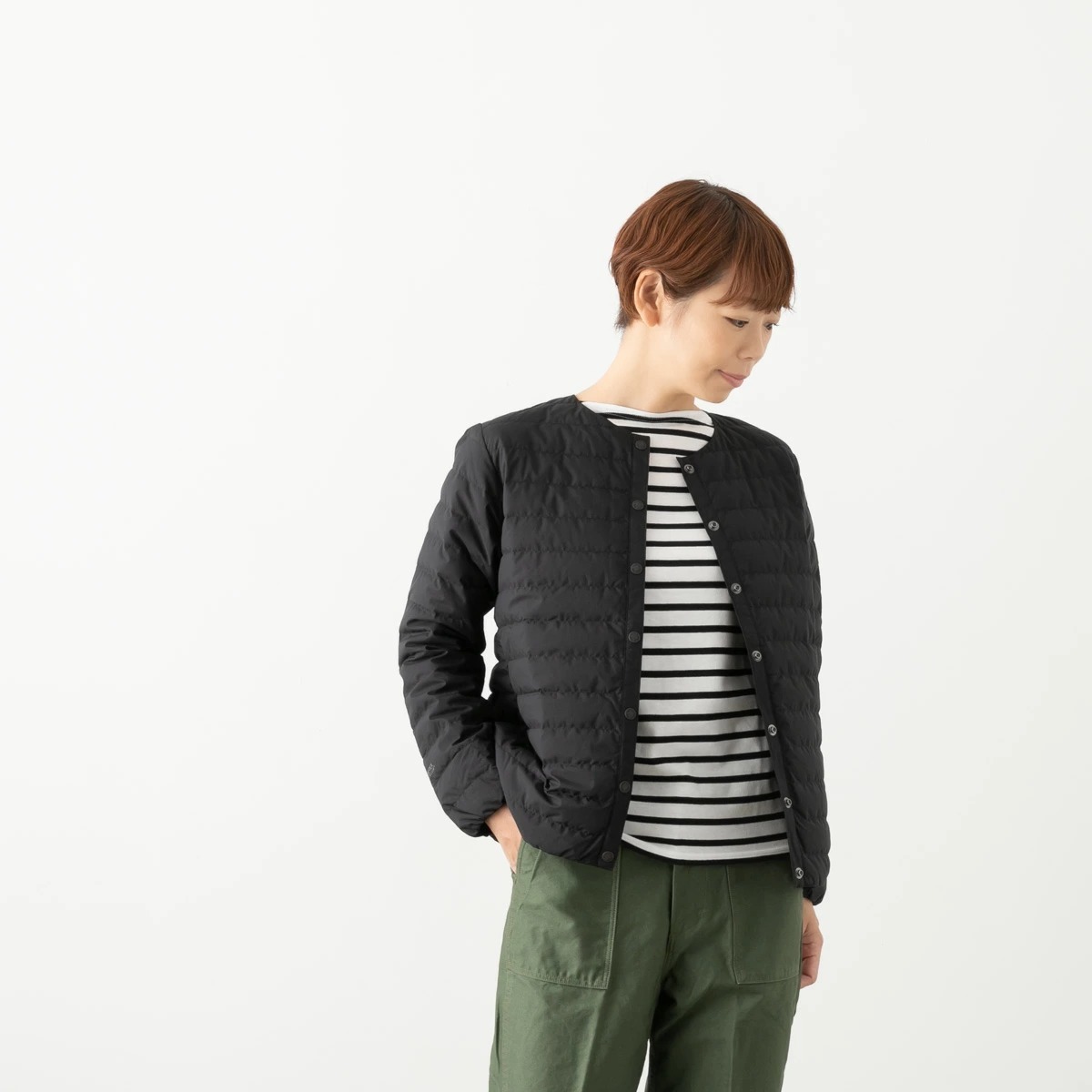 THE NORTH FACE/ザ ノースフェイス/WS ZEPHER SHELL CARDIGAN/ウィンドストッパー ゼファーシェルカーディガン/インナーダウンジャケット