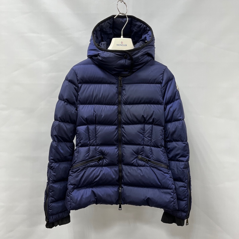 MONCLER/モンクレール/BETULA/ベチュラ/ジップアップフーデッドダウンジャケット/ネイビー/サイズ00/18-19AW_画像2