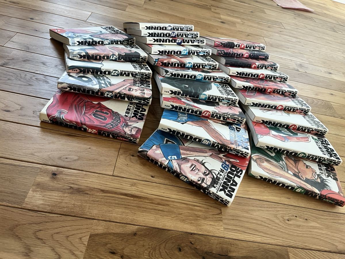 スラムダンク 完全版 全巻セット SLAM DUNK 24冊(中古)のヤフオク落札情報