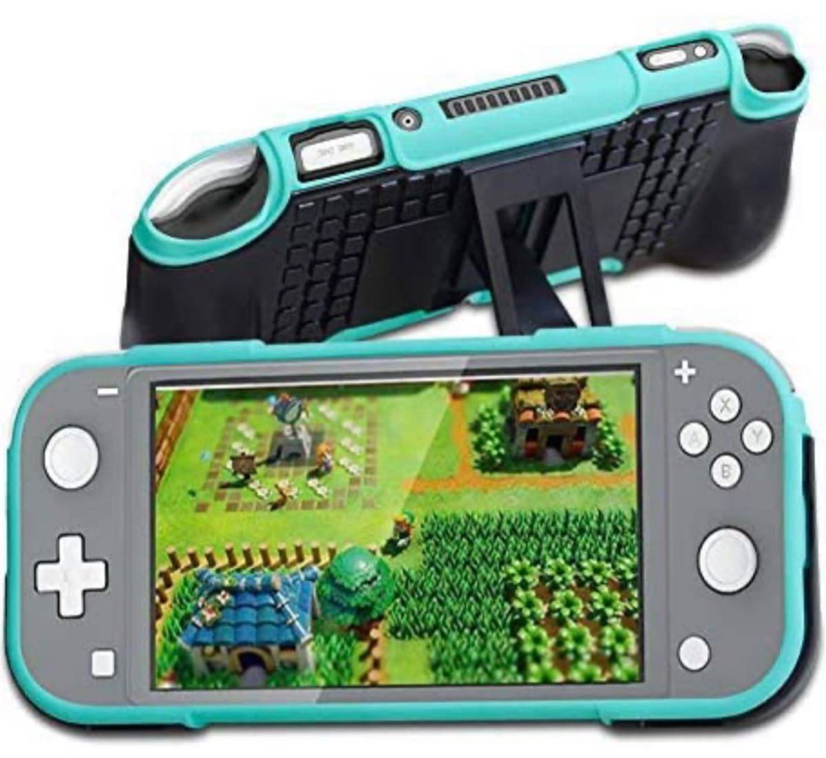 Nintendo Switch Lite ブルー ケース付き 豪華で新しい ス www