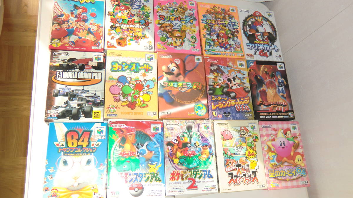 ヤフオク! - Nintendo64ソフト ニンテンドー64ソフト/マリ...