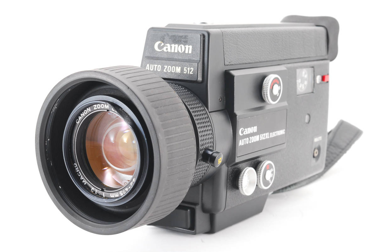 動作品Canon auto zoom 512xl 8mmカメラ-