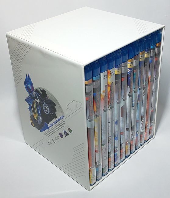 気質アップ BOX用スペーサーなし、全巻初回版、⑦巻以外未開封の美品♪　仮面ライダーフォーゼ 全12巻セット Blu-ray 日本