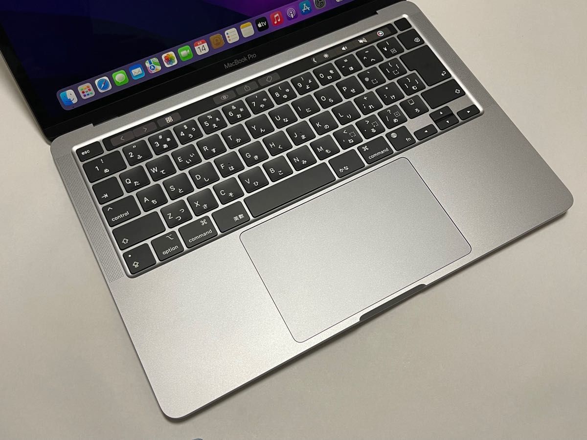 【新品同様超美品】MacBook Pro 13インチ M1 8GB SSD512GB スペースグレイ Apple care付き