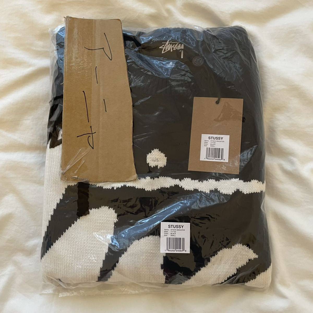 現金特価 新品STUSSY STOCK SWEATER セーター ニット ecousarecycling.com