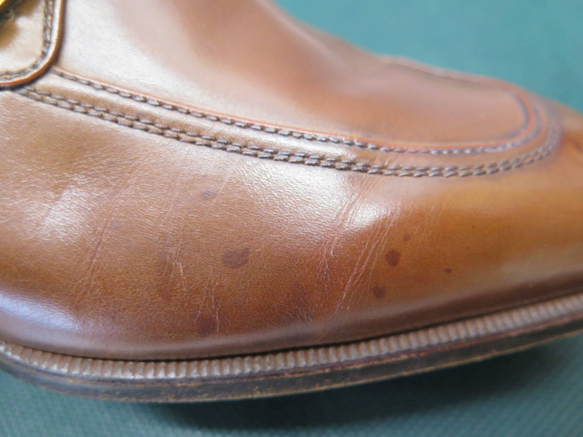 ⑫ beautiful goods ARTIOLI arte .oli leather shoes business shoes light brown group Brown size :5(24.5.) Italy 