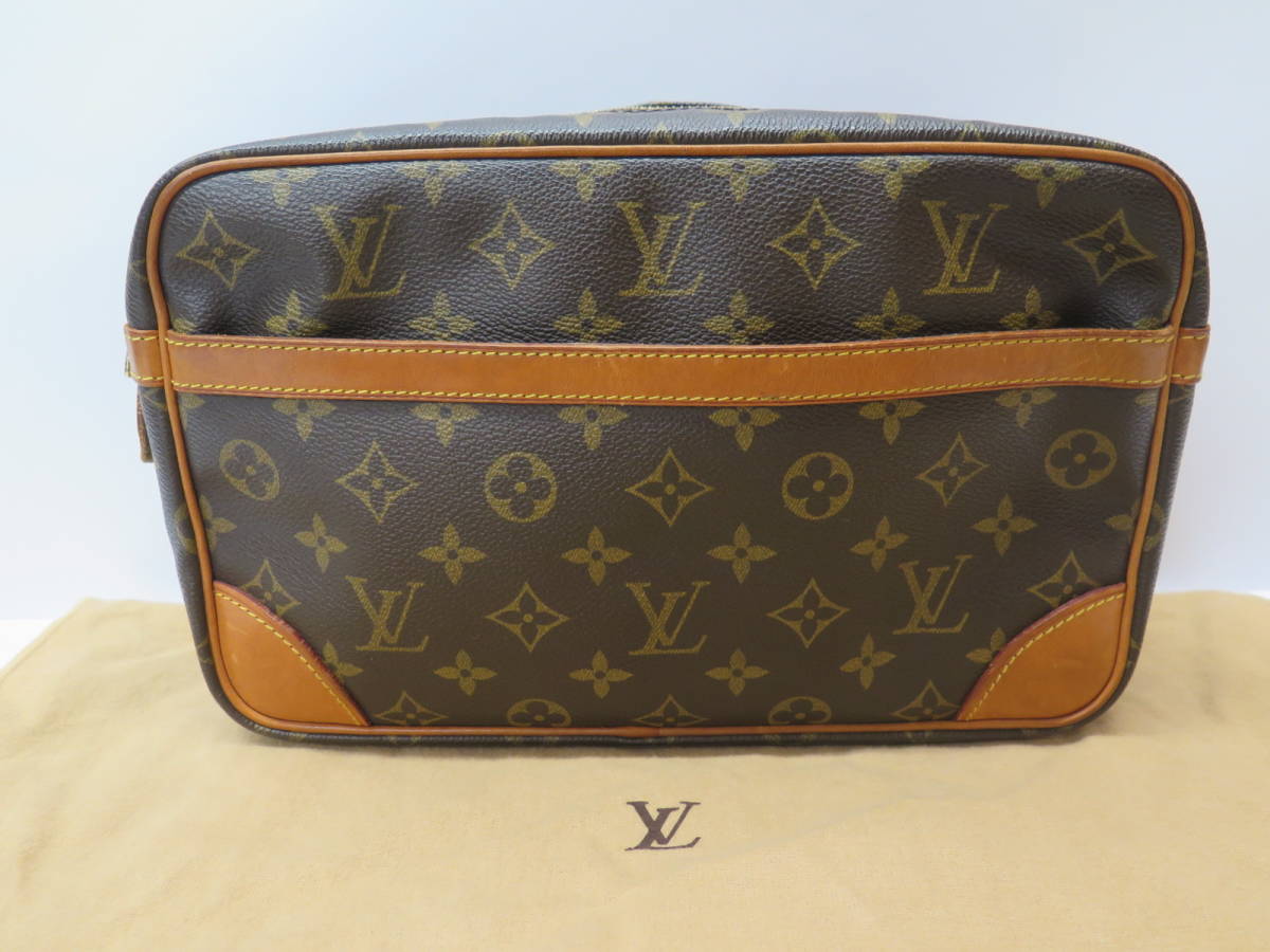 華麗 Vuitton Louis ルイヴィトン セカンドバッグ クラッチバッグ 28