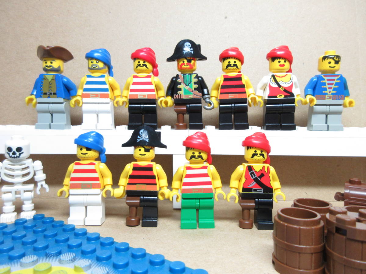 ヤフオク! - LEGO☆プレート付き 旧海賊 ミニフィグセット 赤ひげ