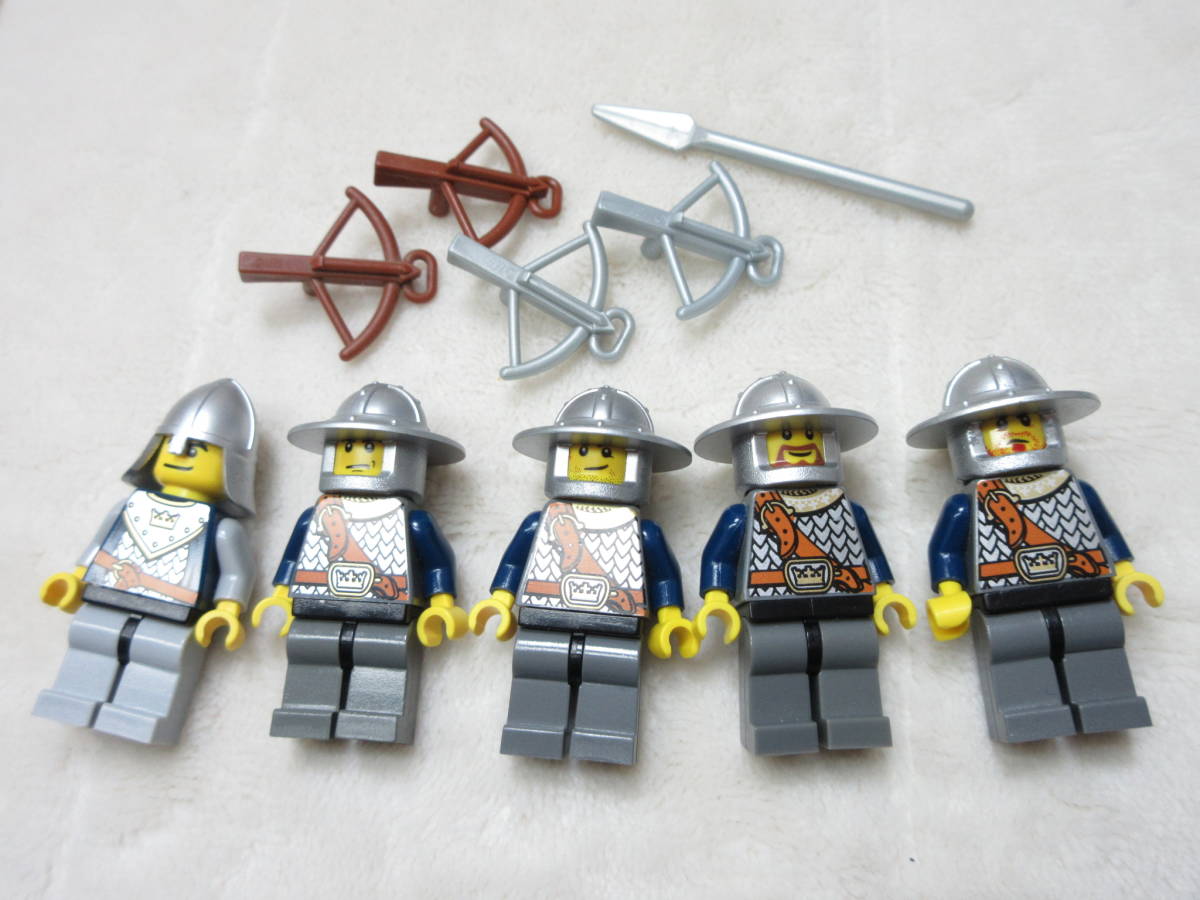 LEGO クラウン シリーズ ミニフィグ 同梱可能 レゴ キャッスル お城 キングダム 兵士 騎士 ナイト 王様 キング 甲冑