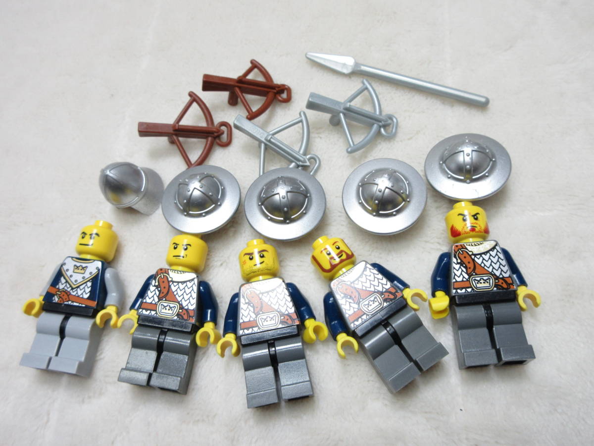 LEGO クラウン シリーズ ミニフィグ 同梱可能 レゴ キャッスル お城 キングダム 兵士 騎士 ナイト 王様 キング 甲冑