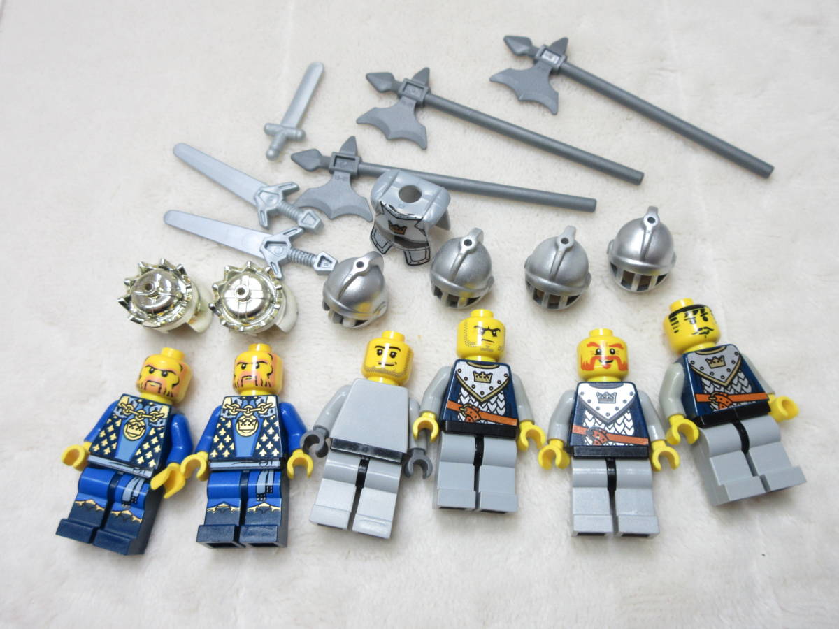 LEGO クラウン シリーズ ミニフィグ 同梱可能 レゴ キャッスル お城 キングダム 兵士 騎士 ナイト 王様 キング 甲冑