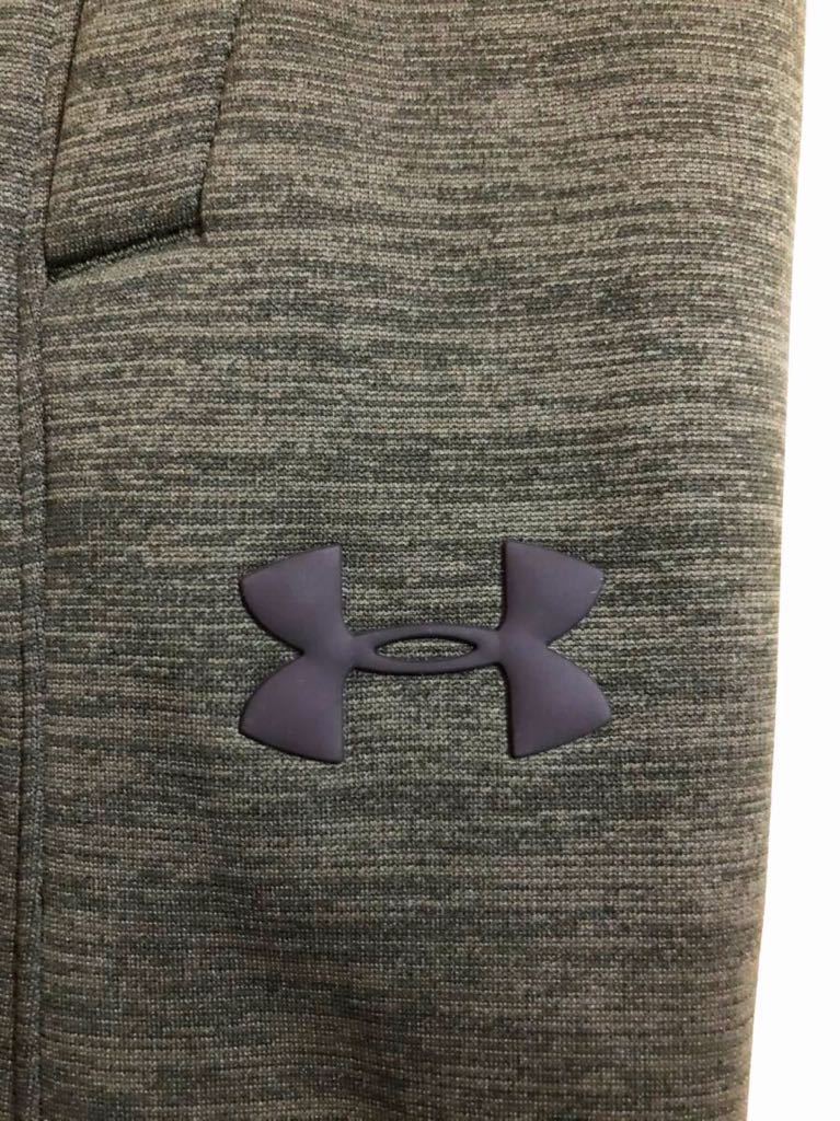 【新品】 UNDER ARMOUR CG WARM アンダーアーマー コールドギア ジョガー パンツ スウェット ボトムス サイズSM 165/74A 裏起毛 防寒 緑系_画像7