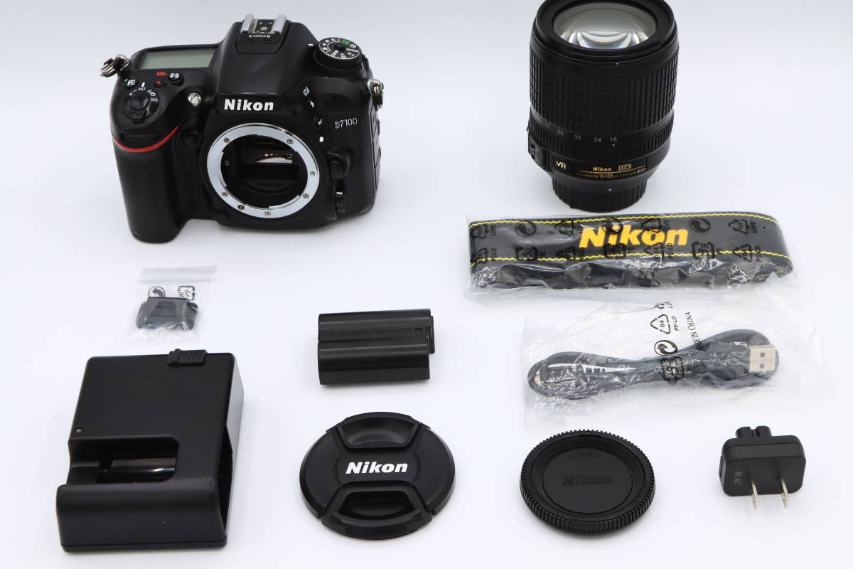 Nikon デジタル一眼レフカメラ D7100 18-105VRレンズキット AF-S DX ...