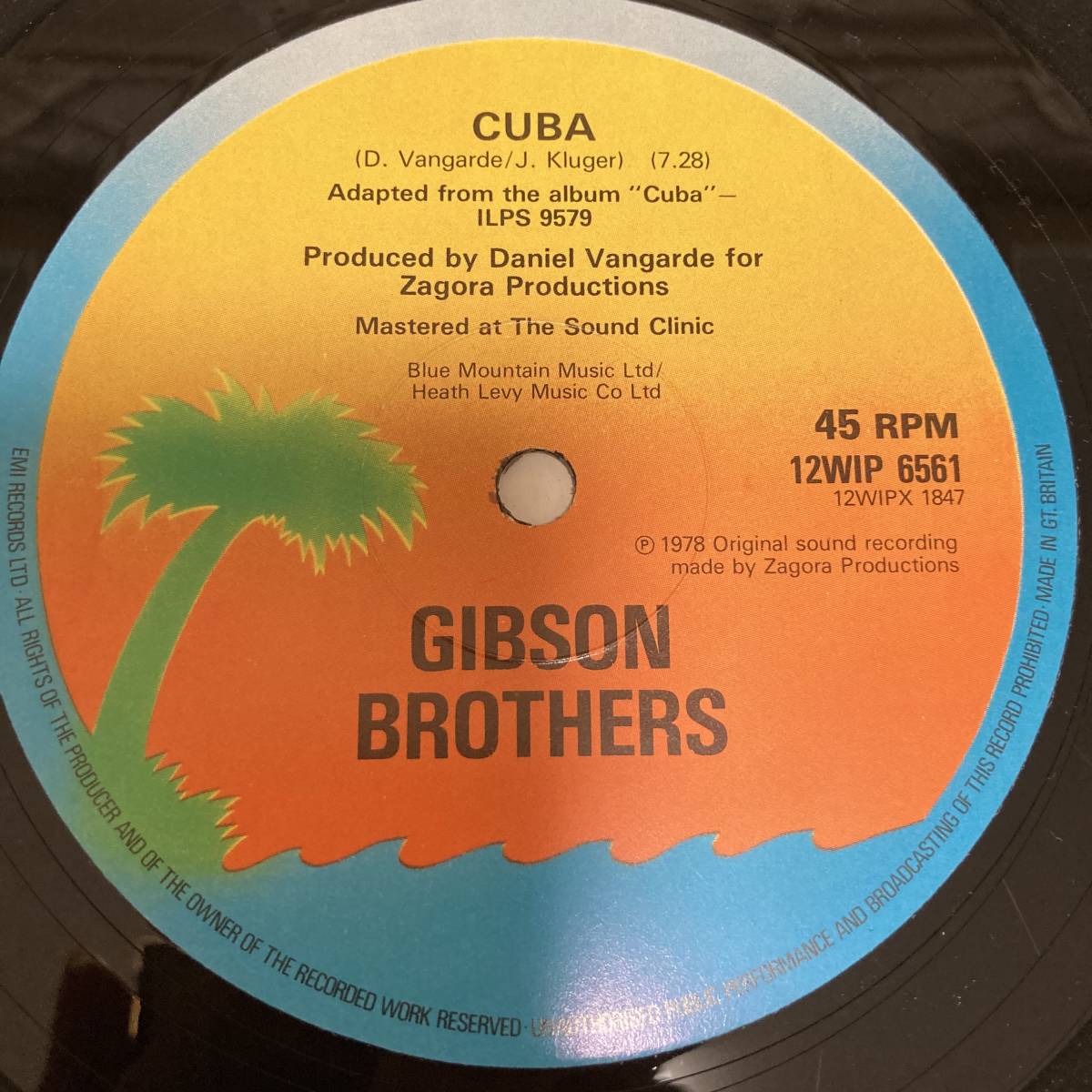 Gibson Brothers - Cuba / Better Do It Salsa 12 INCH_画像3