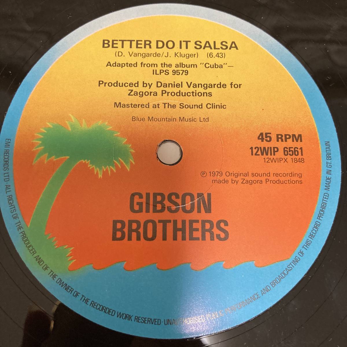 Gibson Brothers - Cuba / Better Do It Salsa 12 INCH_画像4