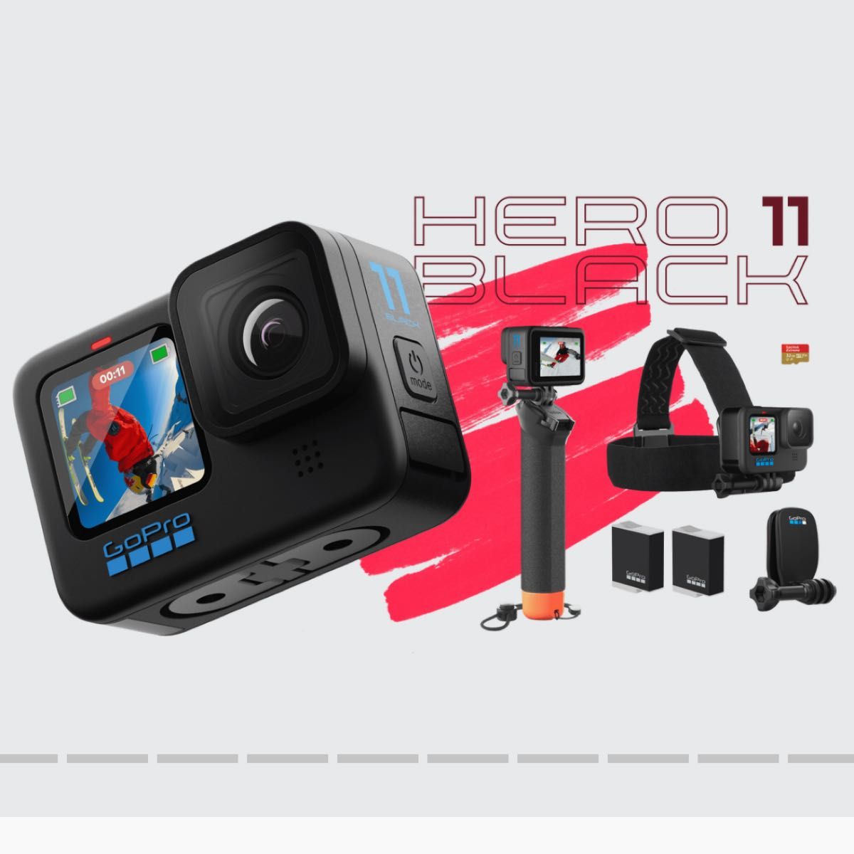 プラモ専用 】GoPro HERO11 Black アクセサリーセット-