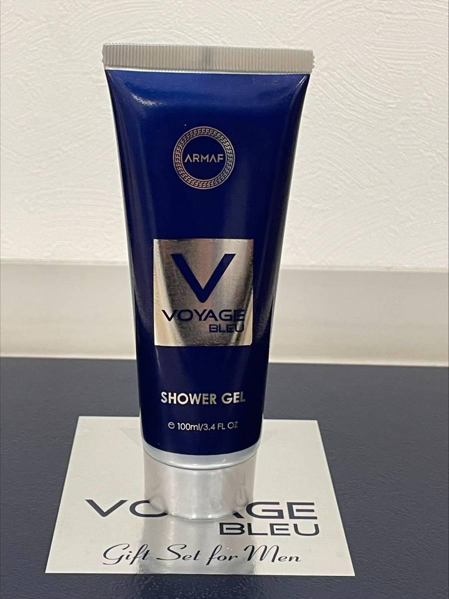 #6725 【ほぼ未使用品】VOYAGE BLEU メンズギフトセット オードパルファム2種 シャンプー シャワージェル_画像8