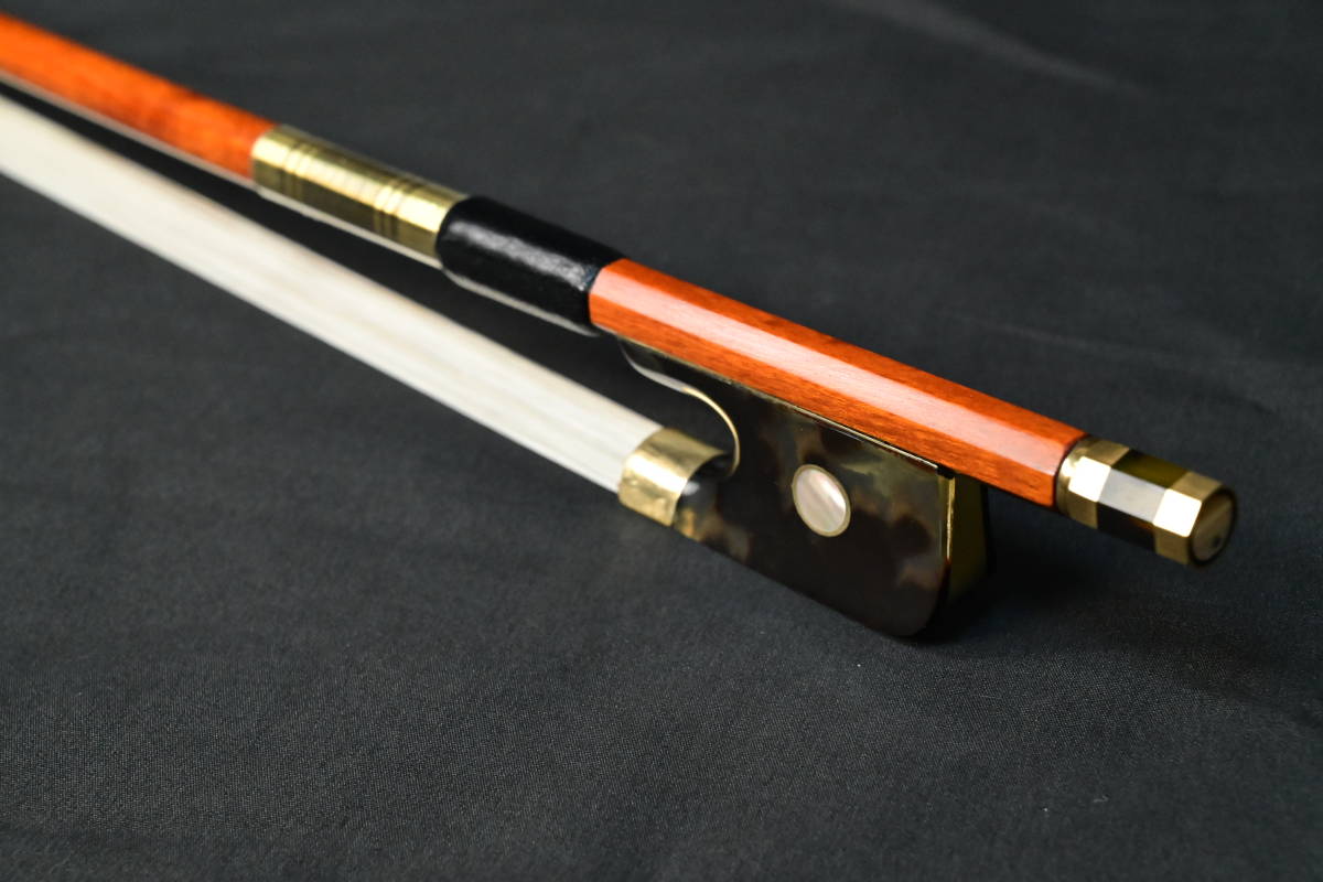 [ with translation 3 discount .] tortoise shell frog three star feru naan bko contrabass bow light weight bow 