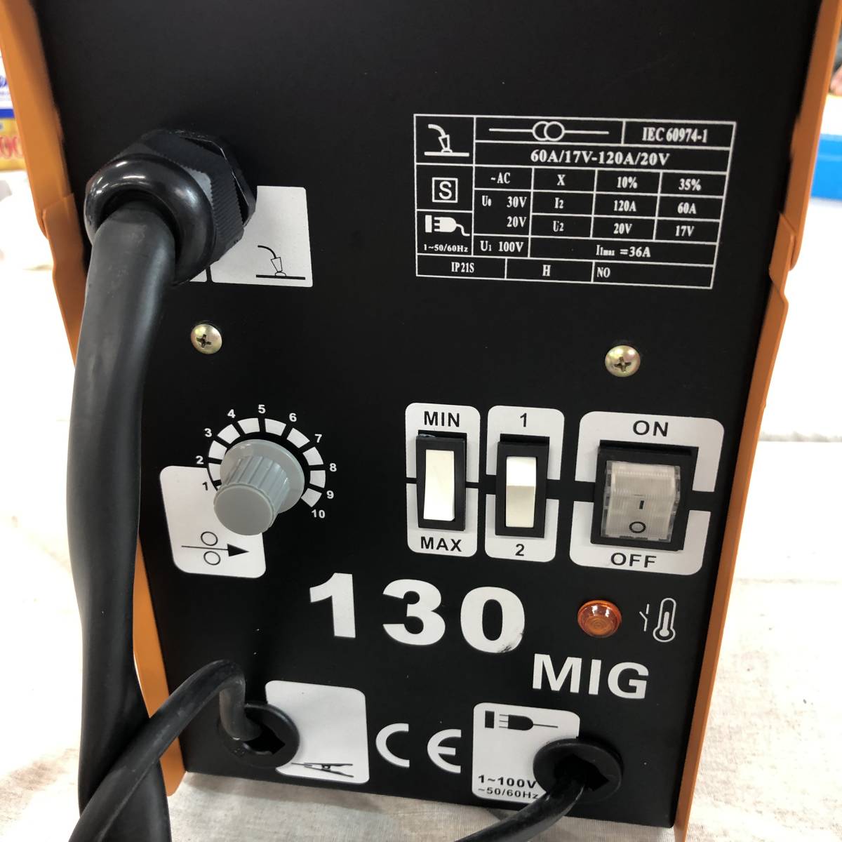 できます SHENGOCAS 半自動溶接機 溶接機 ノンガス溶接機 コンパクト