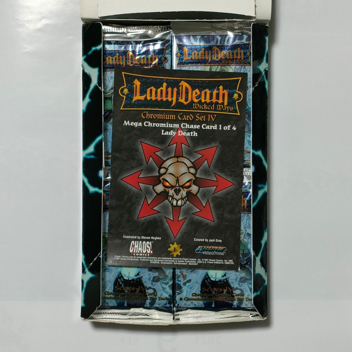 未開封1box Lady Death シリーズIV レディデス トレーディングカード　英語版