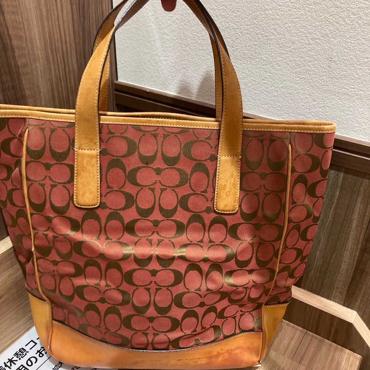 コンビニ受取対応商品】 COACH コーチ トートバッグ ショルダーバッグ