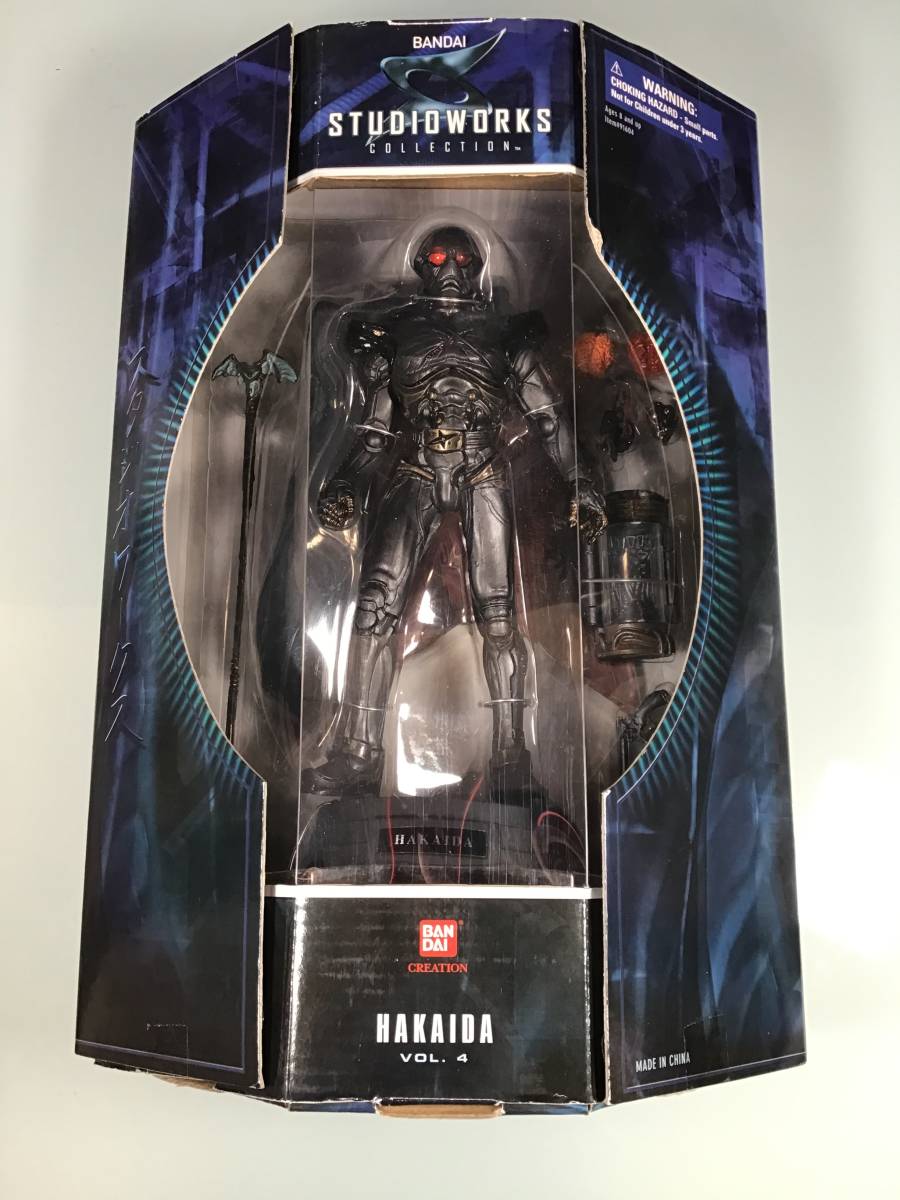 【中古フィギュア】スタジオワークス 人造人間キカイダー/ビジンダー/ハカイダー 3体セット 未開封品有り バンダイ（221216B-01）_画像4