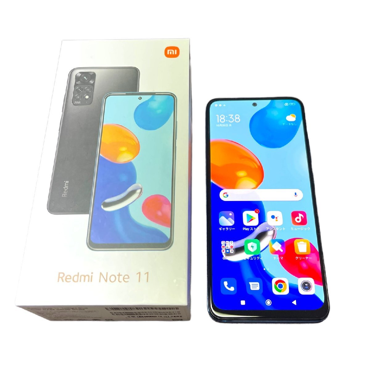 ジャンク品】Xiaomi Redmi Note 10 Pro カメラガラス割れ 初期化済み