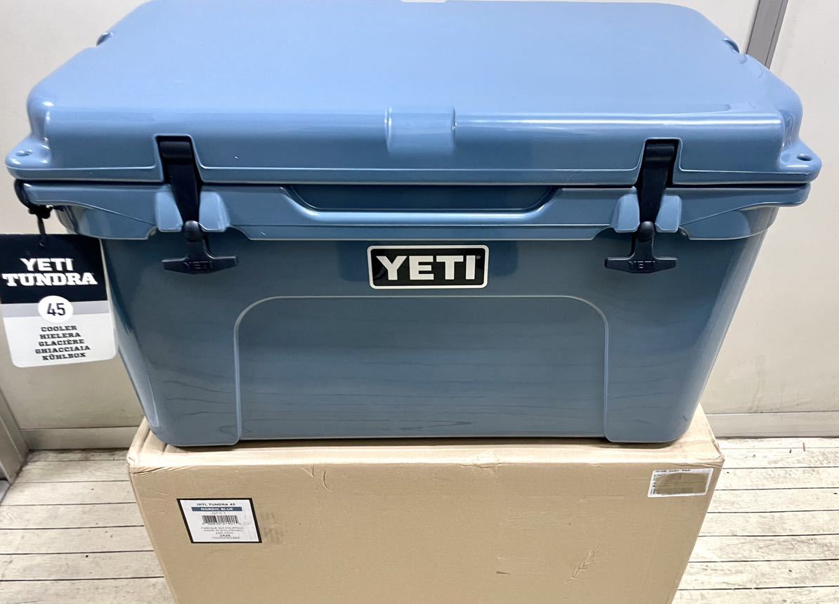 YETIイエティクーラーボックスTundra45限定色ノルディックブルータンドラ-