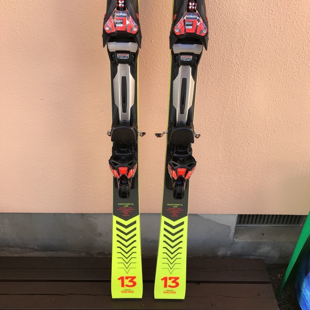 フォルクル レースタイガー GS 161cm +マーカービンディング スキー 板