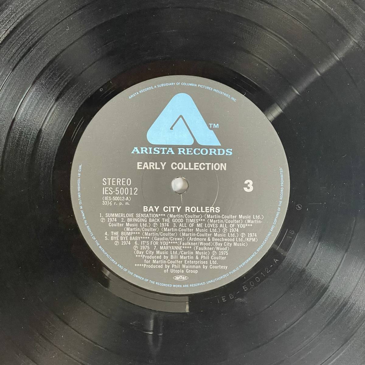 16877 BAY CITY ROLLERS/EARLY COLLECTION 2枚組 ※帯付_画像6