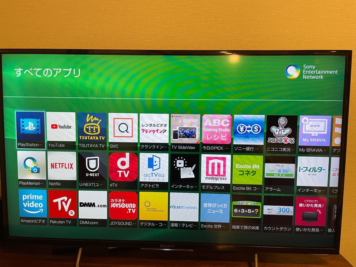 液晶テレビ SONY BRAVIA ソニー ブラビア KJ-40W730C フルHD 40インチ