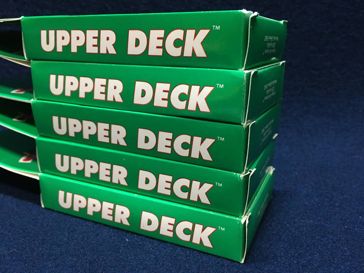 ★【逸品堂】★ 5箱組 新品 UPPER DECK 1990 MLB 3PACK 45枚RC ROOKIE CARD カード ルーキーカード 野球カード 大リーグ オールスター 珍品の画像3