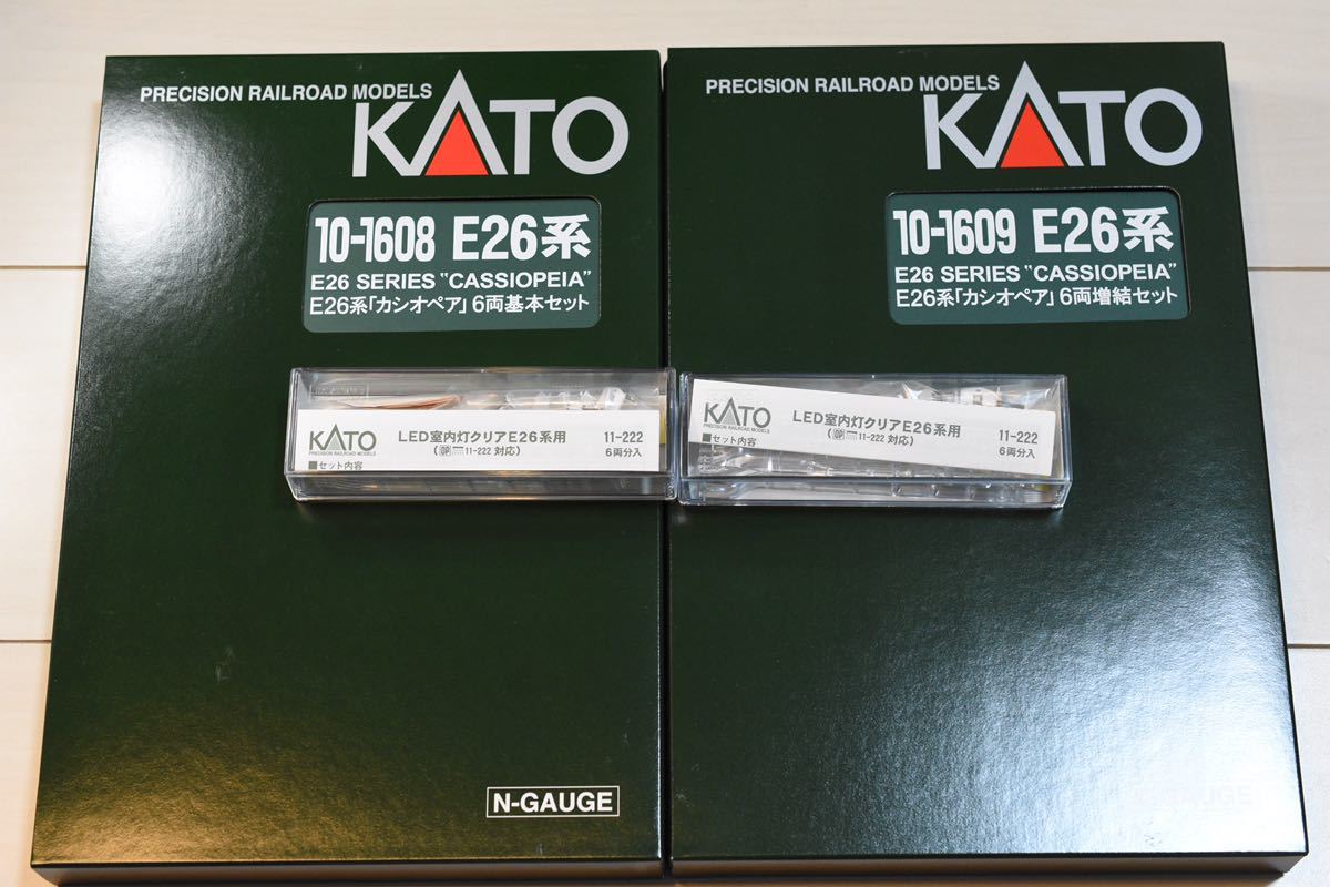 ヤフオク! - Kato 10-1608 10-1609 11-222 E26系「カシオペア...