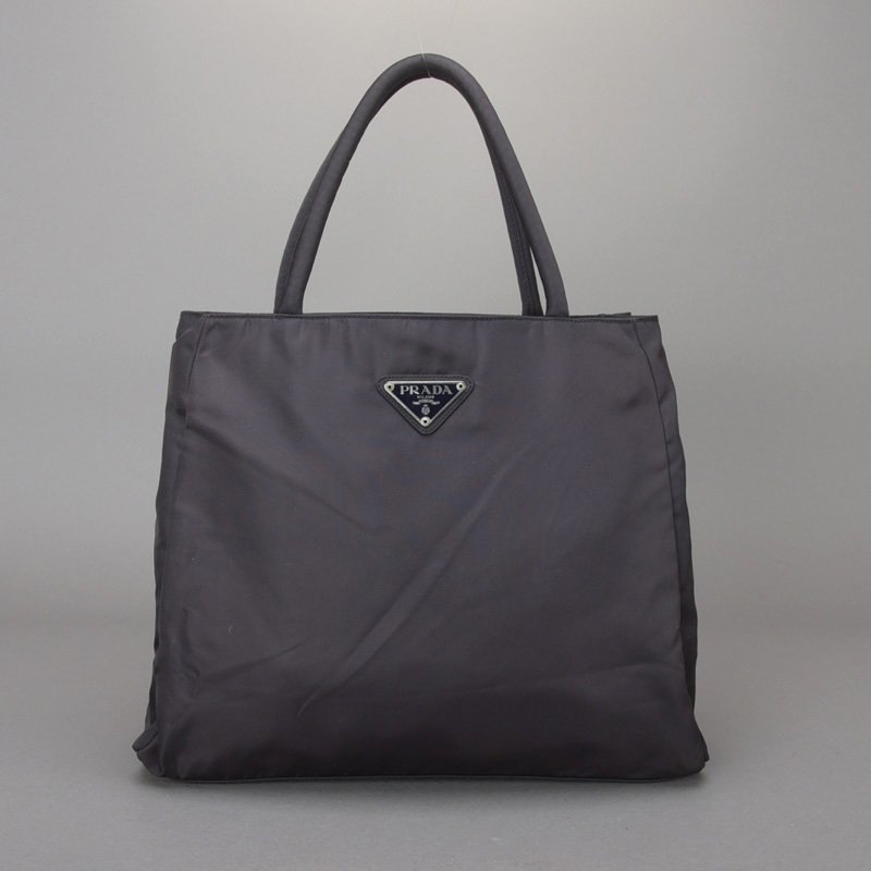 激安】 美品❗️PRADAバック 【色:ブルー】 トートバッグ - www