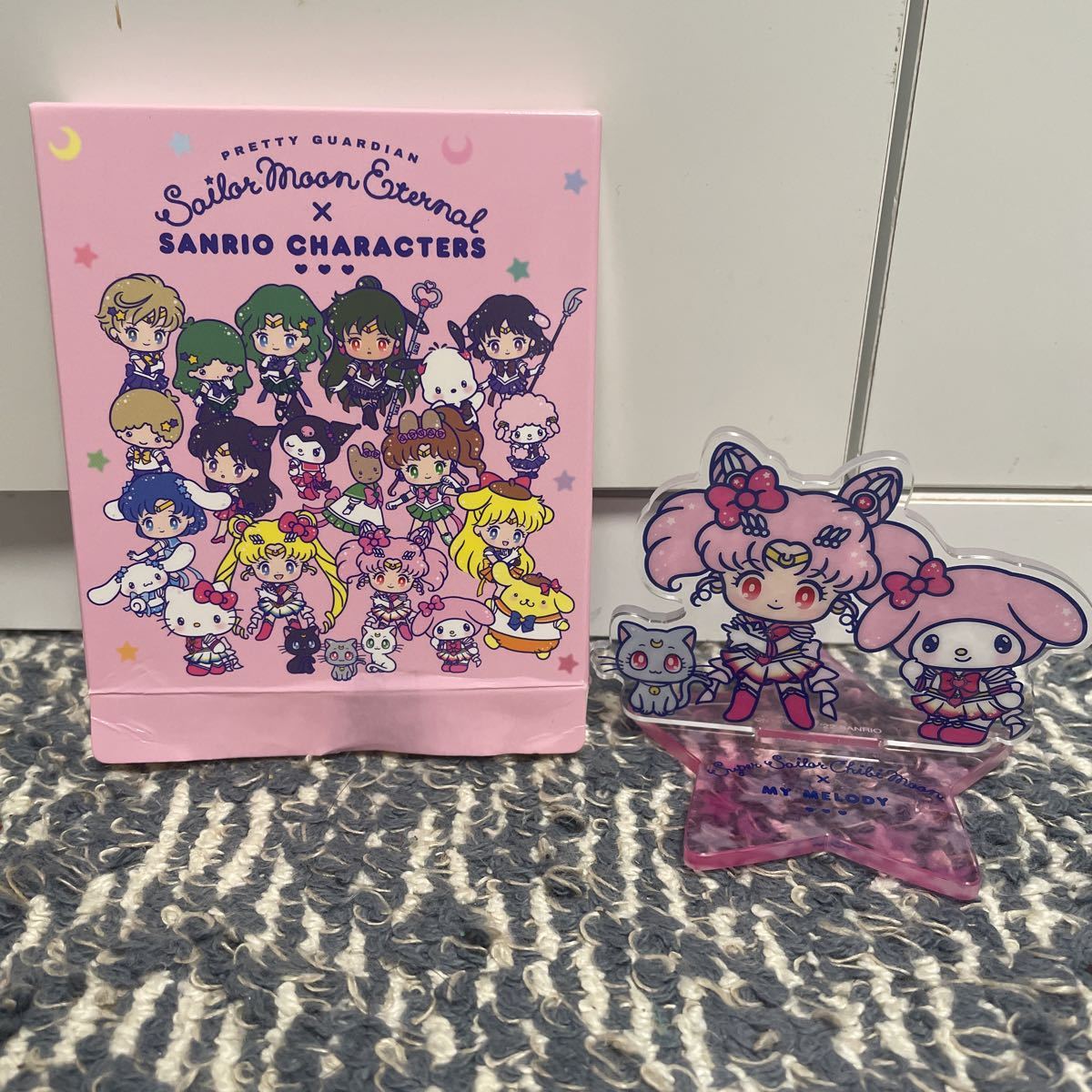 サンリオ 美少女戦士セーラームーンEternal アクリルスタンド コラボ マイメロディ マイメロ SANRIO ちびムーン ちびうさ SAILOR MOON_画像1