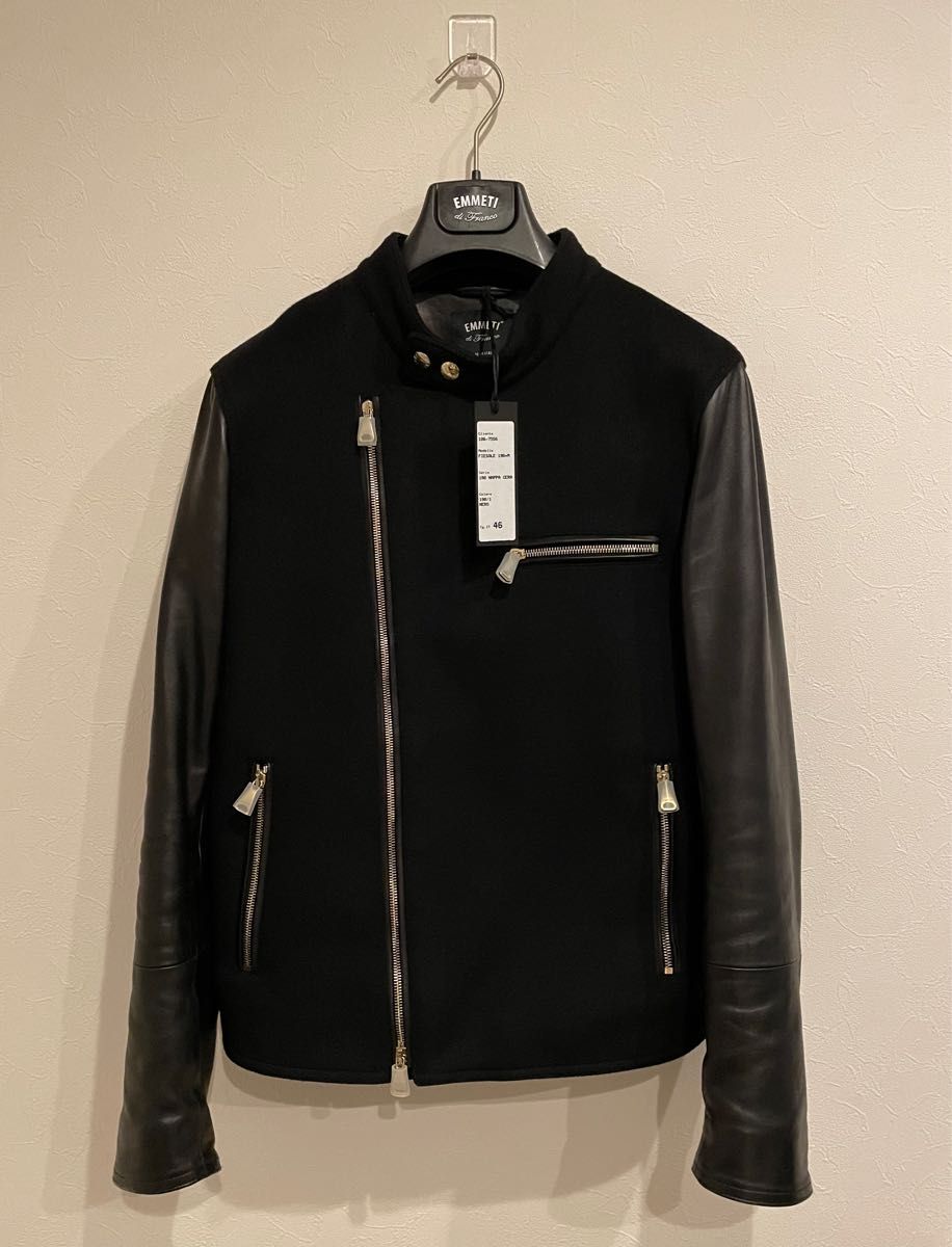 美品】菅原靴店別注 EMMETI エンメティ 46 セミダブルライダース