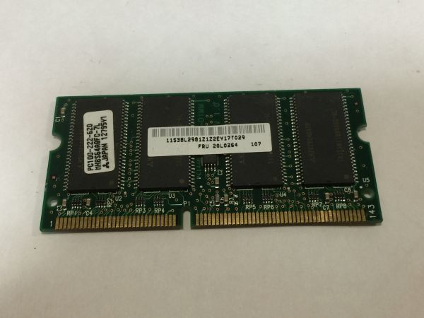 1. personal computer parts memory Mitsubishi PC100-222 MH8S64AQFC-7L CL2B 9912