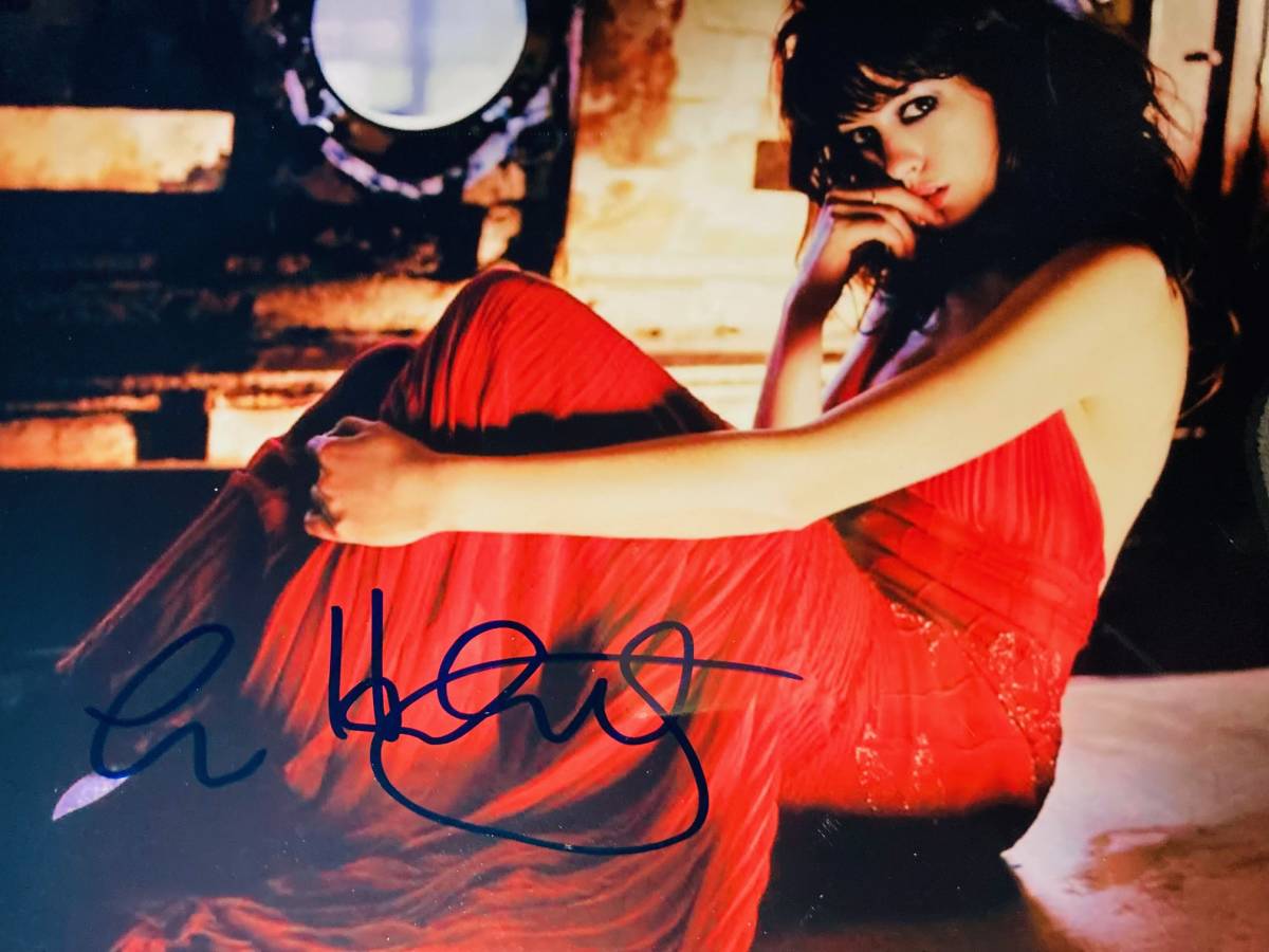 超熱DVD/ブルーレイAnne Hathaway 直筆サイン入り写真