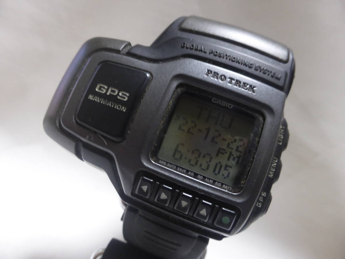 CASIO☆カシオ プロトレック PRT-1 サテライトナビ GPS 腕時計☆ www