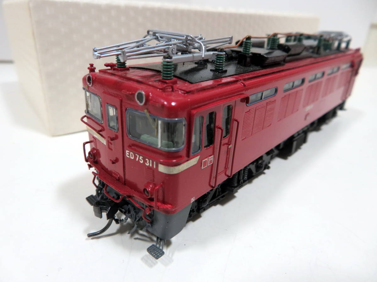 Yahoo!オークション - カツミ ED75 キット組品 元箱無 現状 Yahoo!オークション - カツミ ED75 キット組品 元箱無 現状