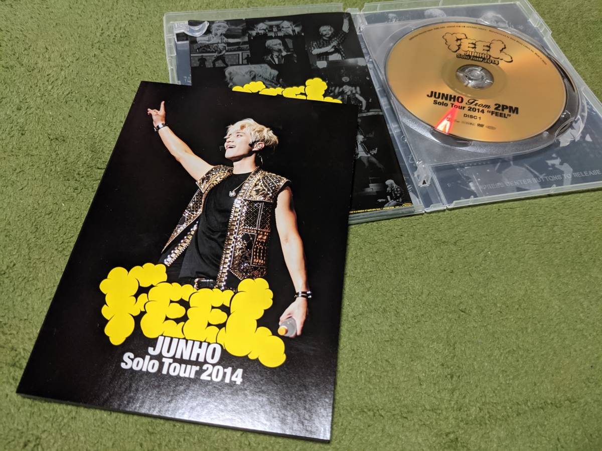 JUNHO From 2PM Solo Tour 2014 FEEL 初回生産限定盤 DVD２枚組 ジュノ-
