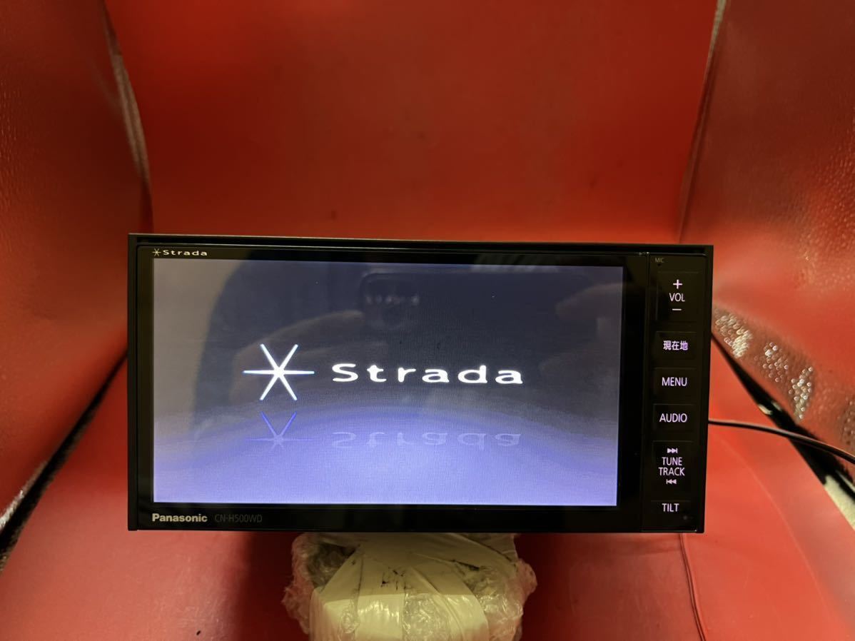 即決★パナソニック Panasonic Strada HDDナビゲーション　デジタルTV iPod Bluetooth SD Video CN-H500WD_画像1