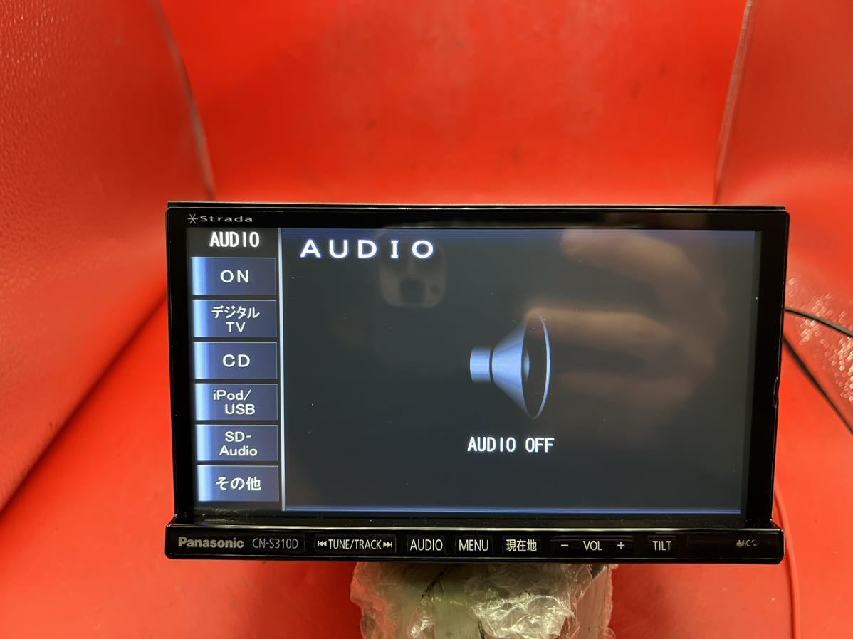 即決★PANASONIC STRADA パナソニックストラーダ CN-S310D 地デジ フルセグ Bluetooth audio Panasonic DVDビデオの画像7