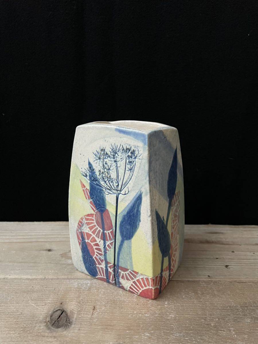 * France direct import * flower base vase flower vase ( middle ) ③ for searching : Northern Europe Vintage Northern Europe miscellaneous goods objet d'art interior miscellaneous goods interior small articles 