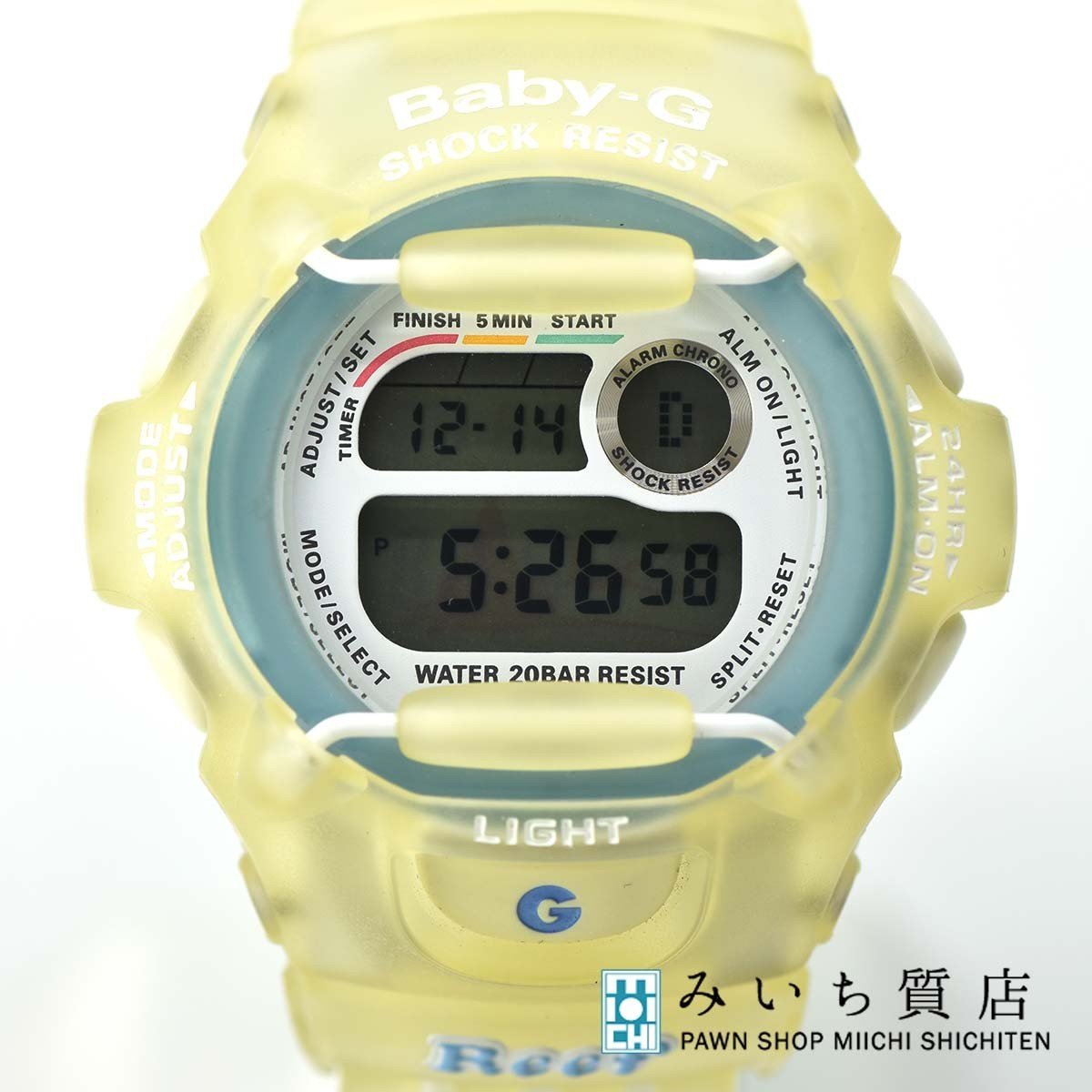 МОЛ-магазин Casio Casio Baby-G Baby G BG-370WC-2CT с запасным ремнем Риф Желтый синий кобальт ячейка W.C.C.S.S.S.