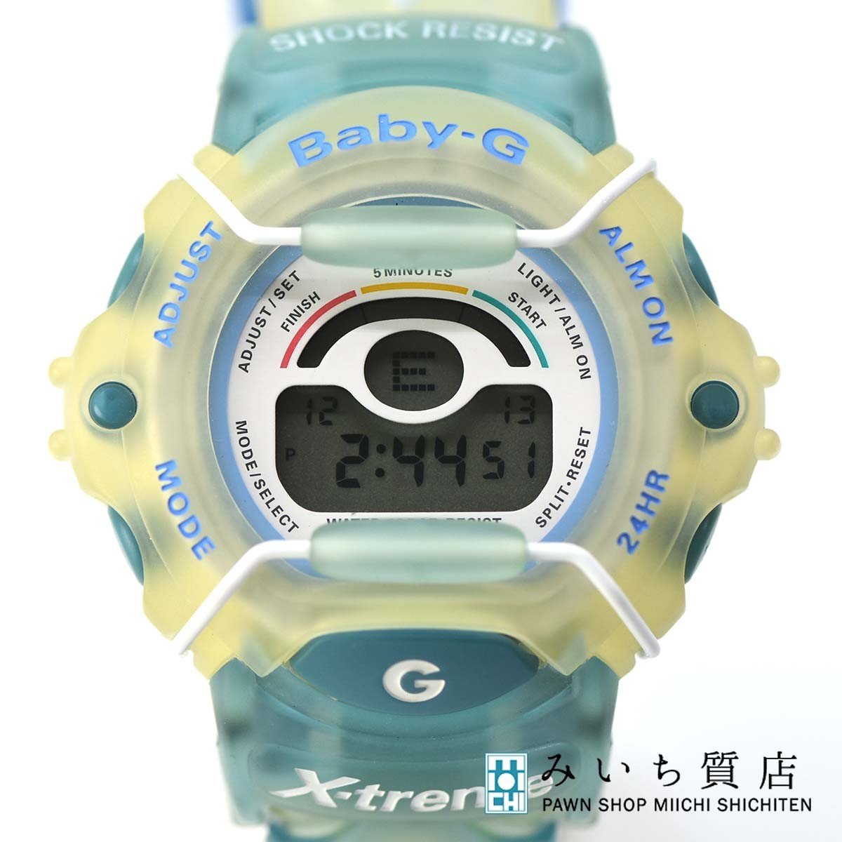 返品送料無料】 Baby-G カシオ CASIO 質屋 ベビーG みいち質店 30k354